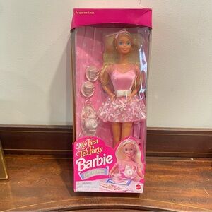 Barbie My First Tea Party Doll in Pink Outfit